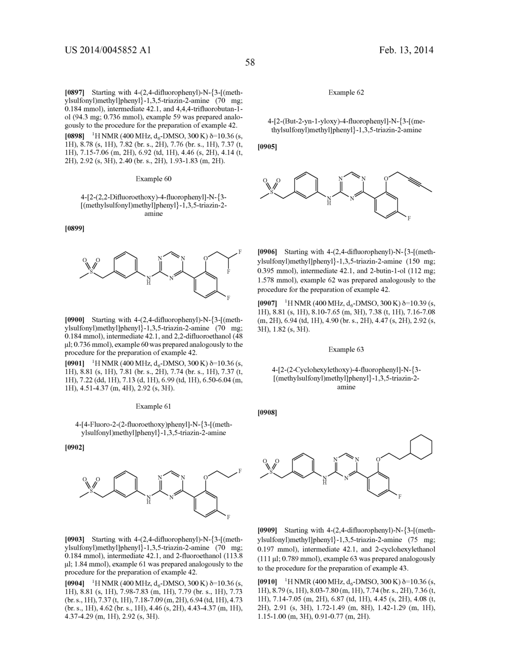 SUBSTITUTED 4-ARYL-N-PHENYL-1,3,5-TRIAZIN-2-AMINES - diagram, schematic, and image 59