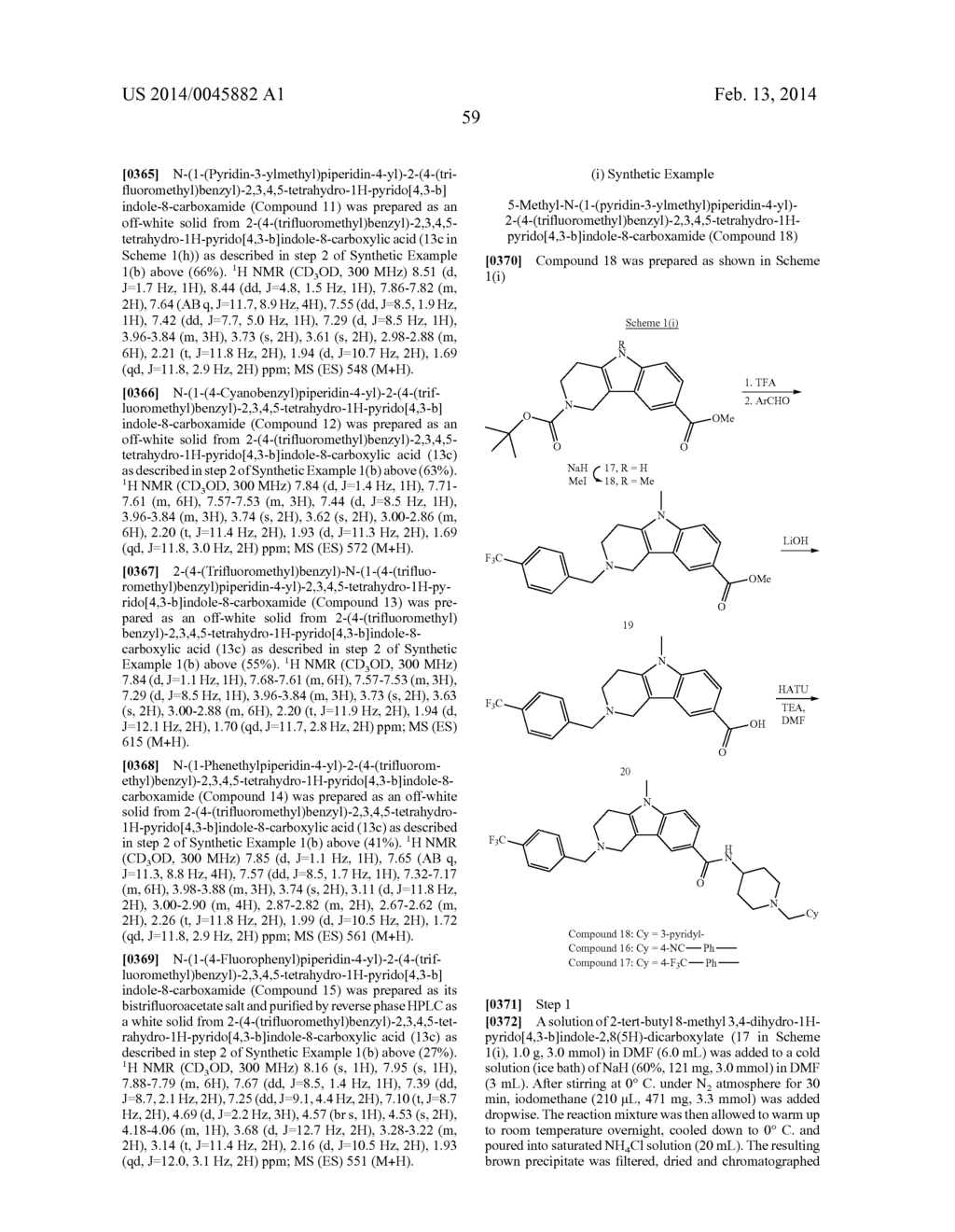 Carboxamide, Sulfonamide and Amine Compounds and Methods for Using The     Same - diagram, schematic, and image 60
