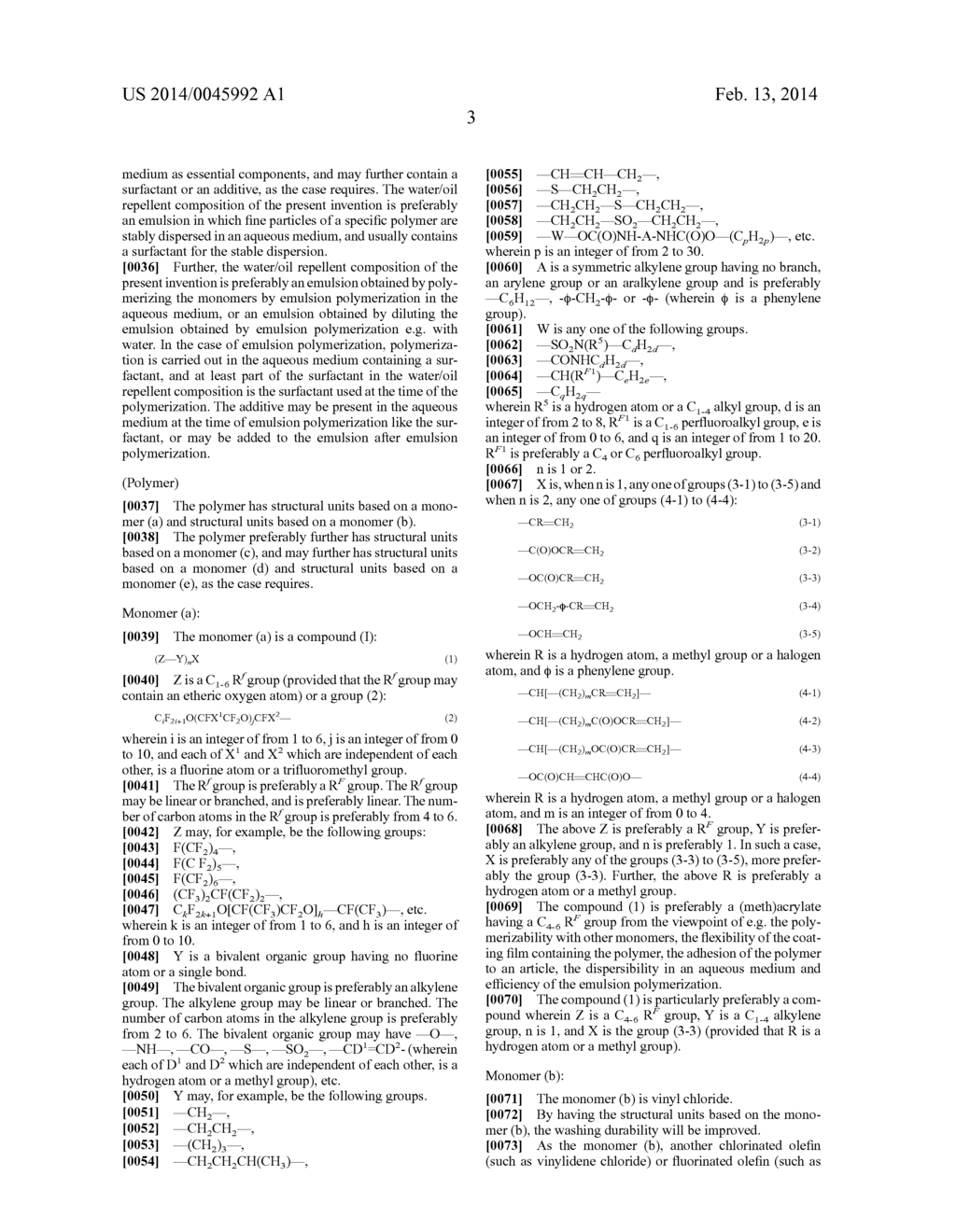 WATER/OIL REPELLENT COMPOSITION, METHOD FOR ITS PRODUCTION AND ARTICLE - diagram, schematic, and image 04