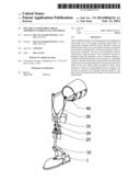 Dynamic Load Bearing Shock Absorbing Exoskeletal Knee Brace diagram and image