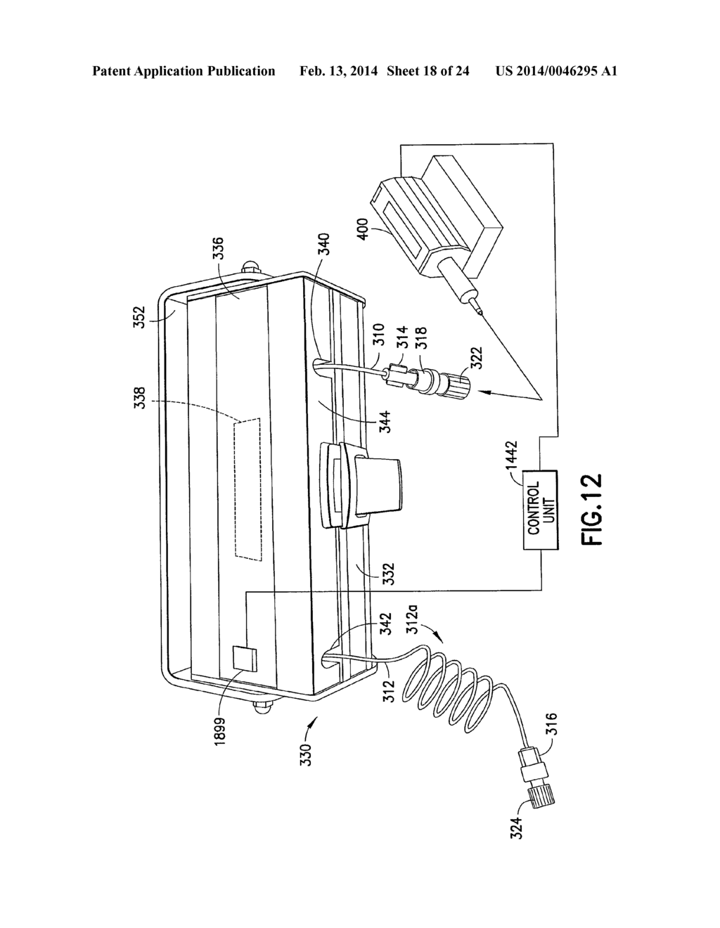 Apparatus and Methods for Delivery of Fluid Injection Boluses to Patients     and Handling Harmful Fluids - diagram, schematic, and image 19