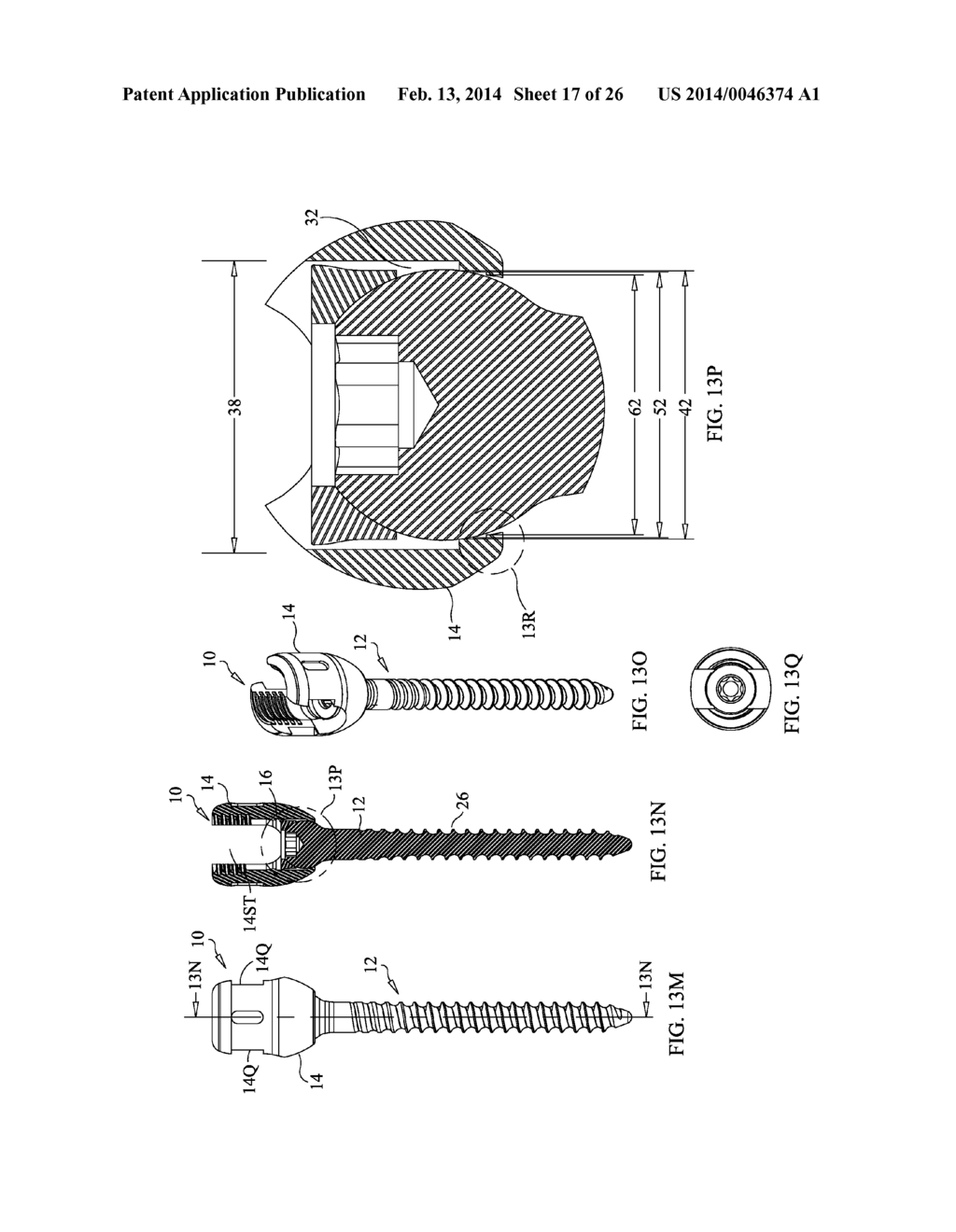 Staged Locking of Surgical Screw Assembly - diagram, schematic, and image 18