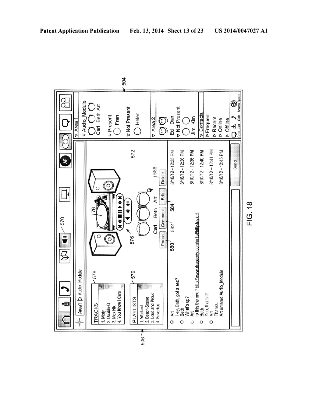 CONTEXT BASED VIRTUAL AREA CREATION - diagram, schematic, and image 14