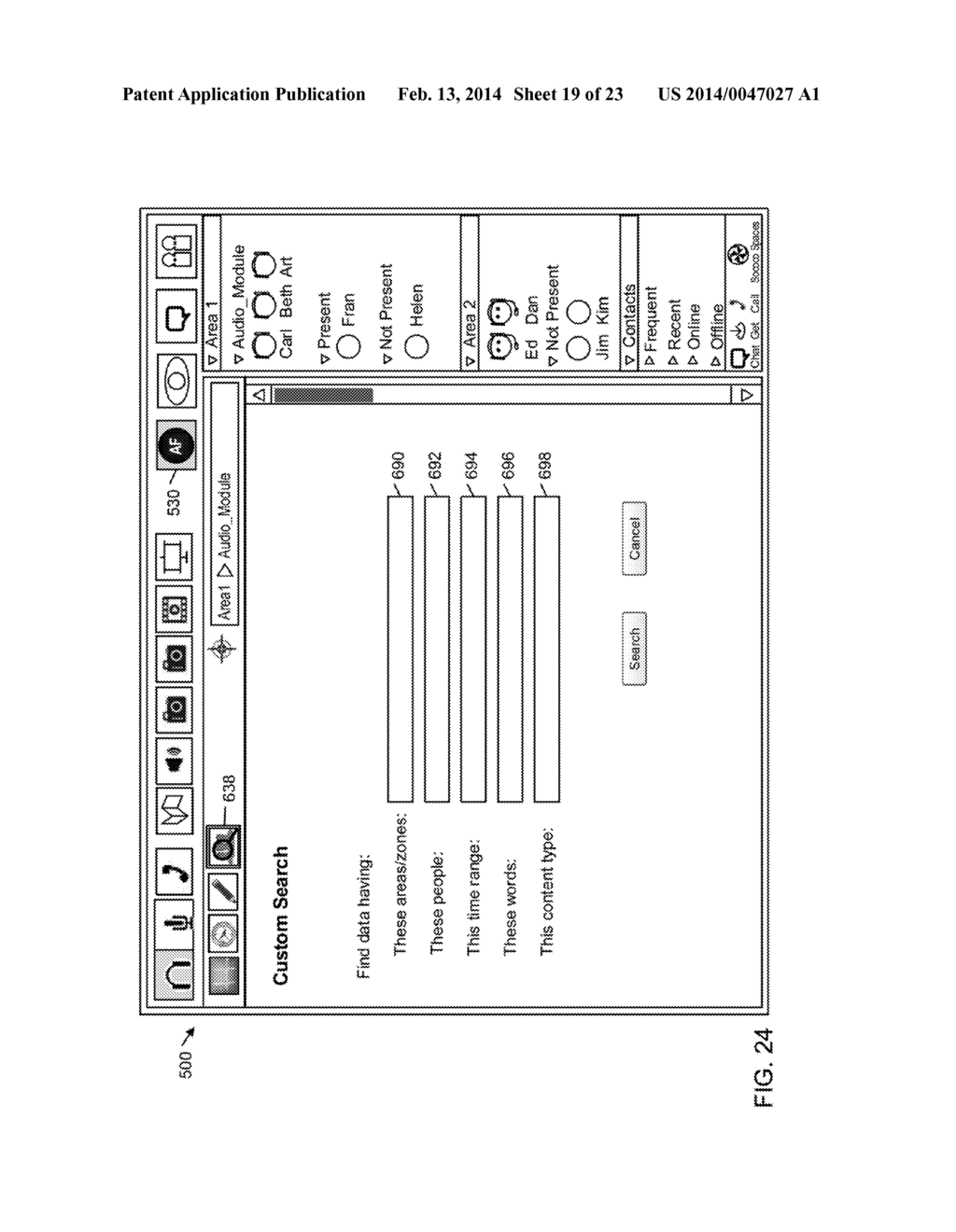 CONTEXT BASED VIRTUAL AREA CREATION - diagram, schematic, and image 20