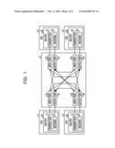 PARALLEL COMPUTER SYSTEM, CROSSBAR SWITCH, AND METHOD OF CONTROLLING     PARALLEL COMPUTER SYSTEM diagram and image