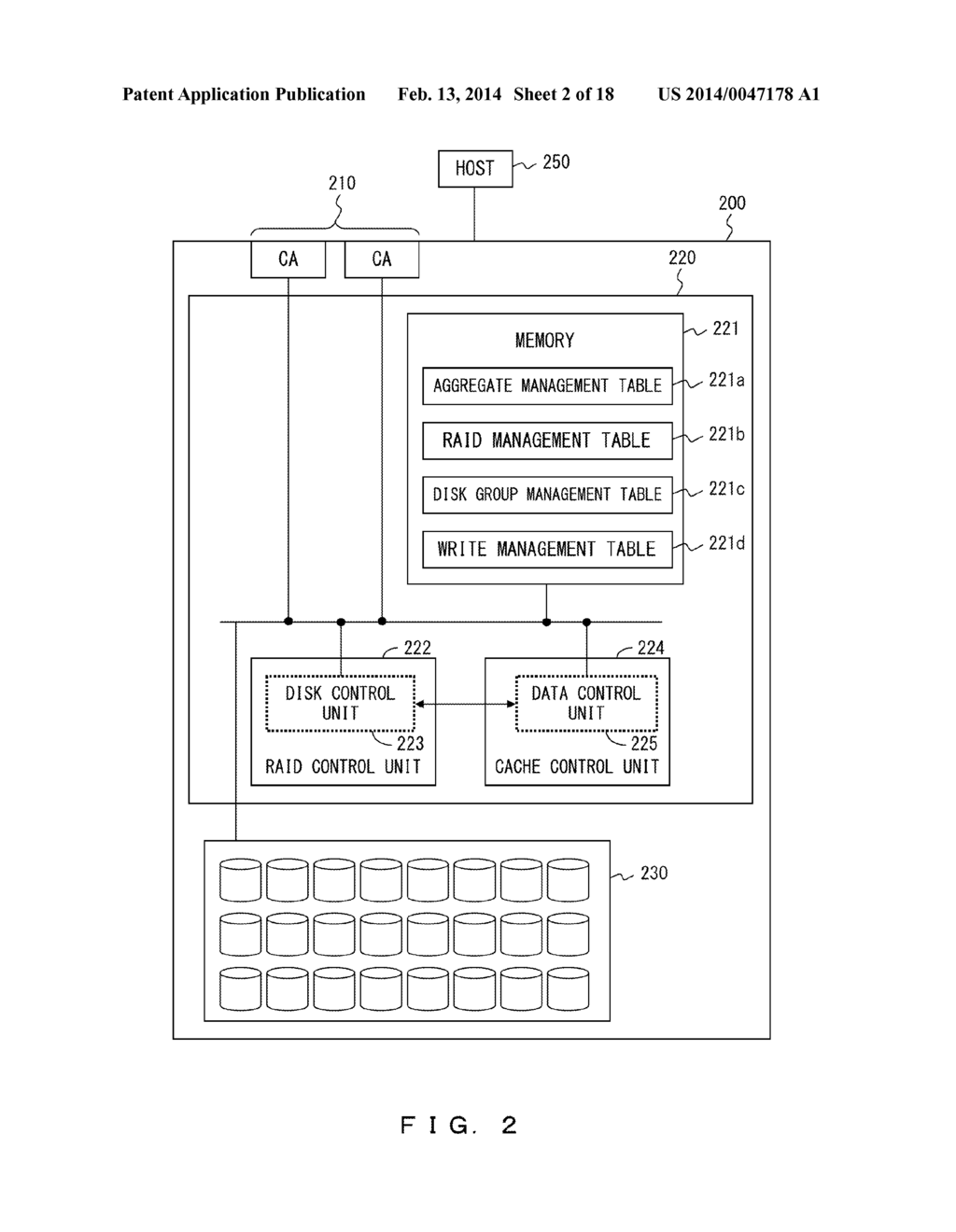 STORAGE SYSTEM AND STORAGE CONTROL METHOD - diagram, schematic, and image 03