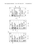 METHOD AND APPARATUS FOR DISPLAYING A CONTENT OF PORTABLE TERMINAL THAT     USES A CLOUD SERVICE diagram and image