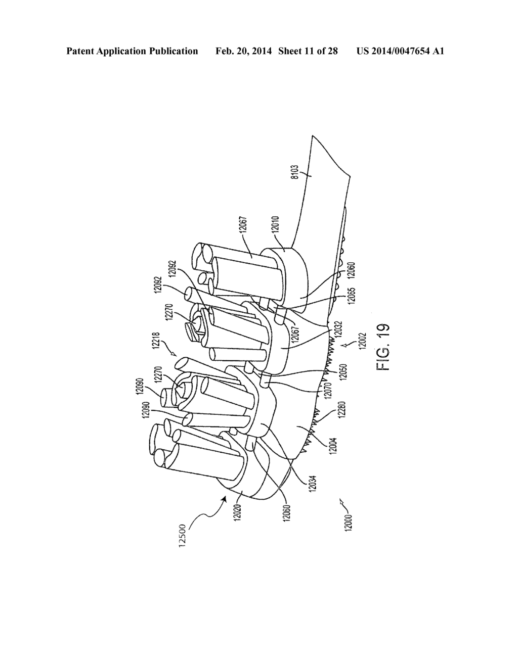 ORAL CARE IMPLEMENT HAVING ONE OR MORE MOVING SECTIONS - diagram, schematic, and image 12