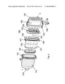 Air filter element, air filter housing and air filter system diagram and image