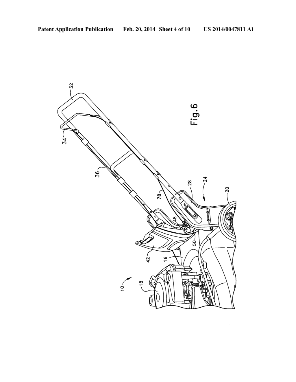 DOOR PROP IN A LAWN MOWER - diagram, schematic, and image 05