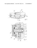 DISK BRAKE AND ADJUSTING DEVICE FOR A DISK BRAKE diagram and image