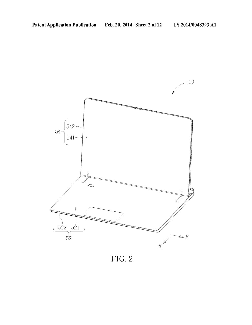 SWITCH MECHANISM FOR ACTIVATING A SWITCH WHILE A DISPLAY MODULE PIVOTS     RELATIVE TO A HOST MODULE AND PORTABLE ELECTRONIC DEVICE THEREWITH - diagram, schematic, and image 03