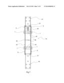 High-Voltage Disconnection Knife for Outdoor Use With Air Insulation diagram and image