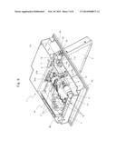 PIVOTING DISPLAY DEVICE USED IN AIRCRAFT diagram and image