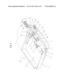 PIVOTING DISPLAY DEVICE USED IN AIRCRAFT diagram and image