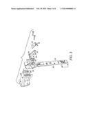 HIGH PERFORMANCE SCAN ENGINE WITH REAR-FACING IMAGE SENSOR IN HANDHELD     ARRANGEMENT FOR, AND METHOD OF, IMAGING TARGETS USING THE SCAN ENGINE diagram and image