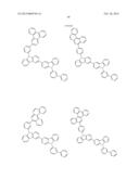 BISCARBAZOLE DERIVATIVE AND ORGANIC ELECTROLUMINESCENT ELEMENT USING SAME diagram and image