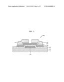 THIN FILM TRANSISTOR HAVING OXIDE SEMICONDUCTOR LAYER AS OHMIC CONTACT     LAYER diagram and image