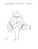 FERRITE CIRCULATOR WITH ASYMMETRIC FEATURES diagram and image