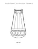 LED LIGHT FIXTURE WITH FLUID FLOW TO AND FROM THE HEAT SINK diagram and image