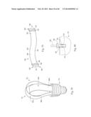 LIGHT BULB WITH LOOP ILLUMINATION ELEMENT diagram and image