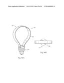 LIGHT BULB WITH LOOP ILLUMINATION ELEMENT diagram and image