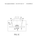 LED PACKAGE STRUCTURE HAVING A LIGHT-PROJECTING ANGLE ADJUSTING FUNCTION diagram and image