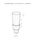 STEMMED LIGHTING ASSEMBLY WITH DISK-SHAPED ILLUMINATION ELEMENT diagram and image