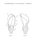 STEMMED LIGHTING ASSEMBLY WITH DISK-SHAPED ILLUMINATION ELEMENT diagram and image