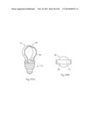 STEMMED LIGHTING ASSEMBLY WITH DISK-SHAPED ILLUMINATION ELEMENT diagram and image