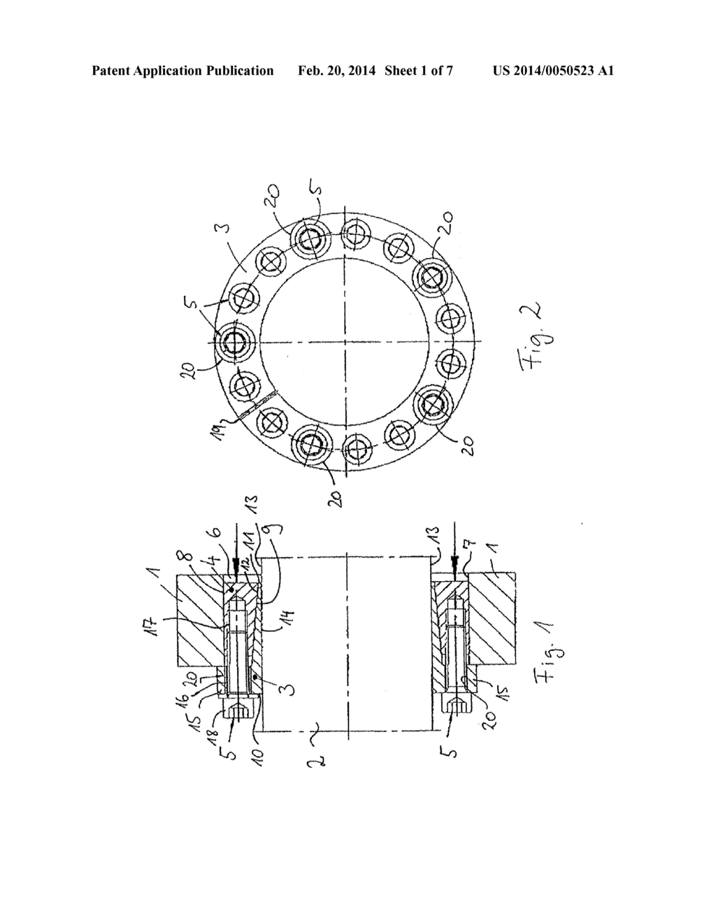 CLAMPING ARRANGEMENT AND EJECTOR AND CONICAL RING FOR THE SAME - diagram, schematic, and image 02