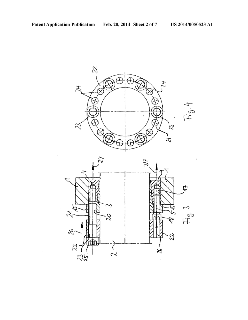 CLAMPING ARRANGEMENT AND EJECTOR AND CONICAL RING FOR THE SAME - diagram, schematic, and image 03