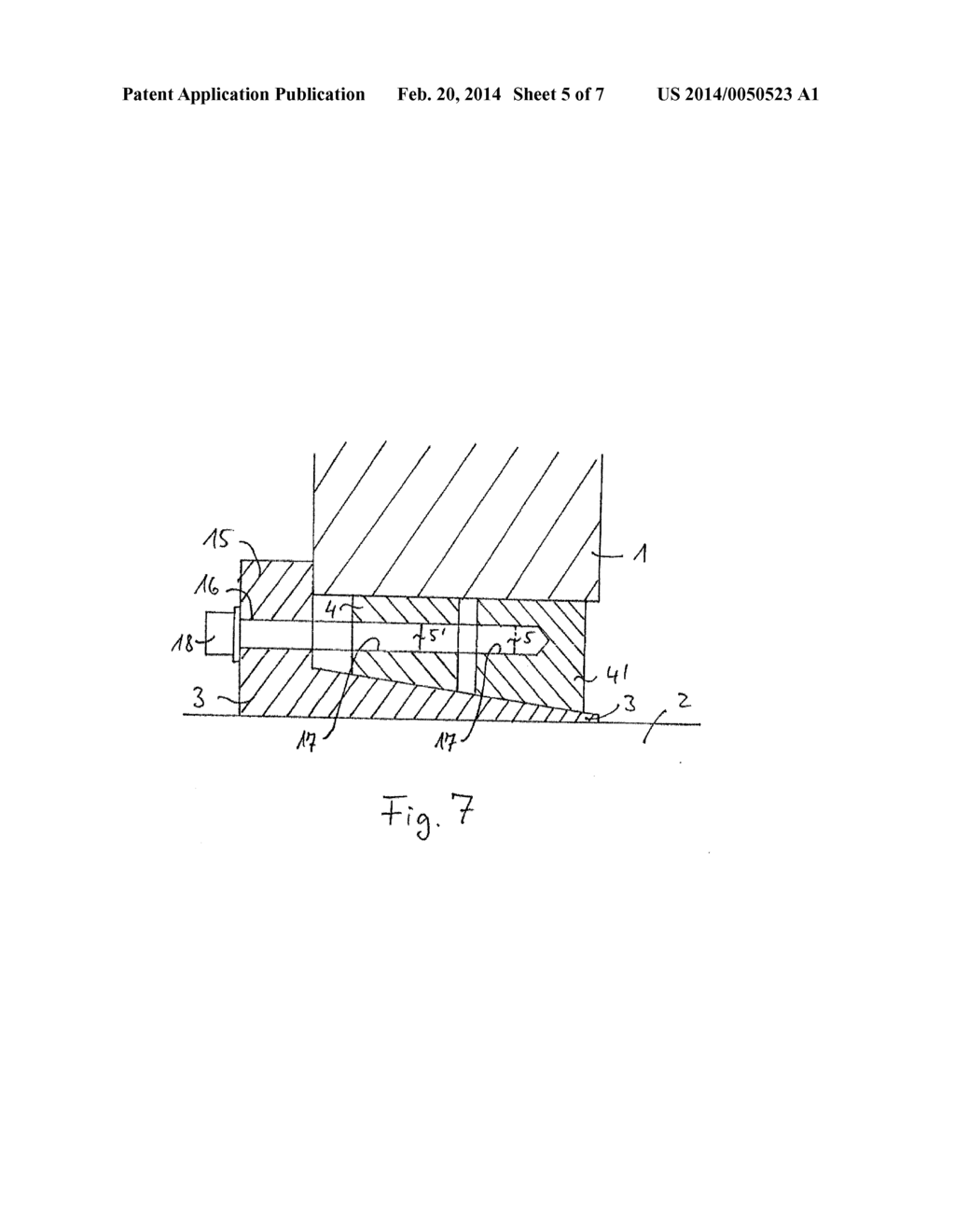 CLAMPING ARRANGEMENT AND EJECTOR AND CONICAL RING FOR THE SAME - diagram, schematic, and image 06