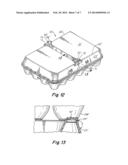 APPARATUS AND METHOD FOR ALIGNING AND HOLDING EGG CARTONS diagram and image