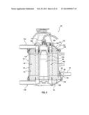 DUAL OUTLET OXYGENATOR FOR TREATING BLOOD IN AN EXTRACORPOREAL BLOOD     CIRCUIT diagram and image