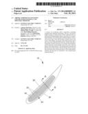 AIRFOIL COMPONENTS CONTAINING CERAMIC-BASED MATERIALS AND PROCESSES     THEREFOR diagram and image