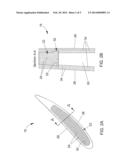 AIRFOIL COMPONENTS CONTAINING CERAMIC-BASED MATERIALS AND PROCESSES     THEREFOR diagram and image