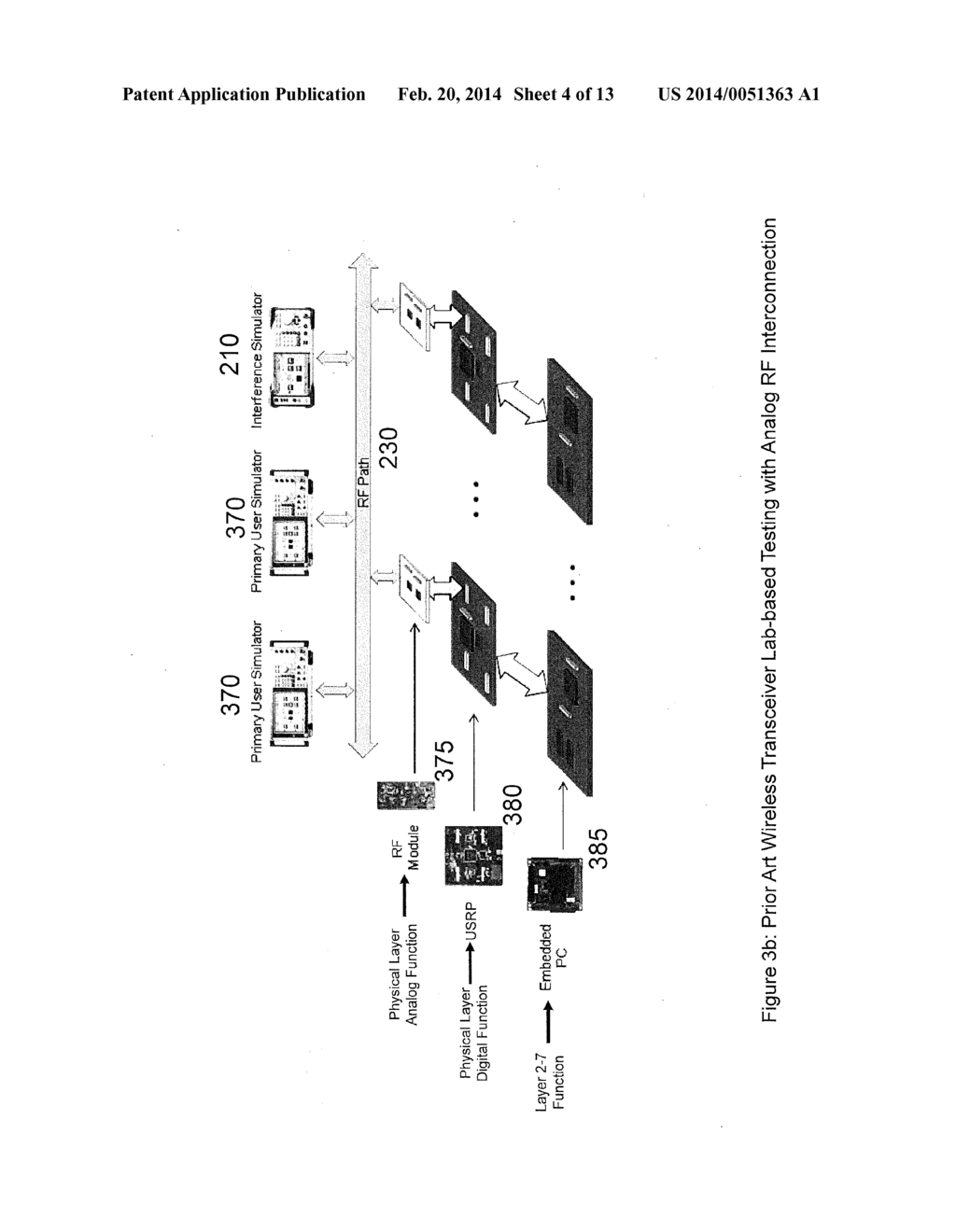 WIRELESS TRANSCEIVER TEST BED SYSTEM AND METHOD - diagram, schematic, and image 05