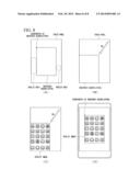 TOUCH-PANEL CELLULAR PHONE AND INPUT OPERATION METHOD diagram and image