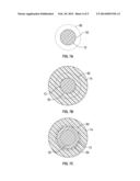 GOLF BALL WITH RADIALLY COMPRESSED INTERMEDIATE LAYER diagram and image