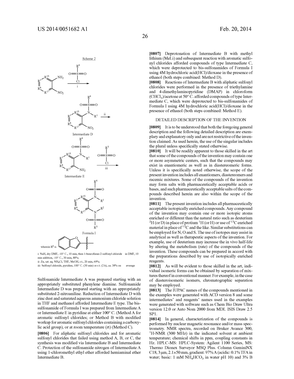 NOVEL 1,2- BIS-SULFONAMIDE DERIVATIVES AS CHEMOKINE RECEPTOR MODULATORS - diagram, schematic, and image 27