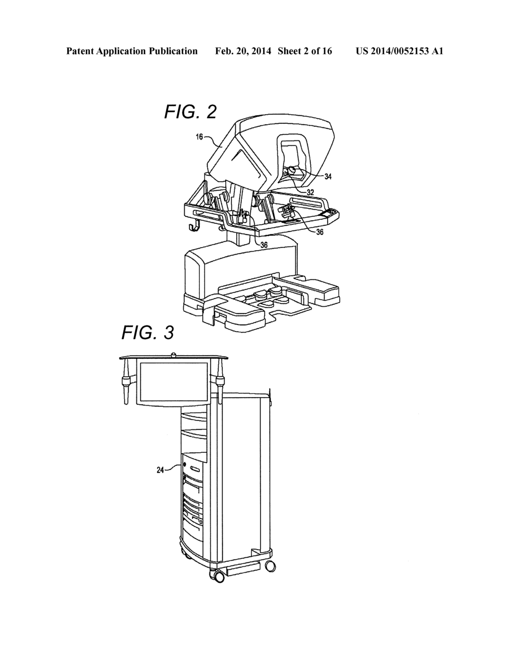 MOVABLE SURGICAL MOUNTING PLATFORM CONTROLLED BY MANUAL MOTION OF ROBOTIC     ARMS - diagram, schematic, and image 03