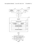 VIRTUAL KEYBOARD SYSTEM WITH AUTOMATIC CORRECTION diagram and image