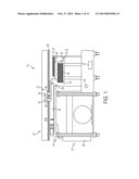 Cutting Machine Media Feeder System With Fixed In-Feed and Out-Feed Trays diagram and image