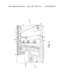 Cutting Machine Media Feeder System With Fixed In-Feed and Out-Feed Trays diagram and image