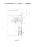 SWITCH MECHANISM FOR ACTIVATING DIFFERENT SWITCHES AND PORTABLE ELECTRONIC     DEVICE THEREWITH diagram and image