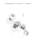 THREE-PIECE AIRCRAFT BRAKE ASSEMBLY CONTAINER AND METHOD OF USING SAME diagram and image