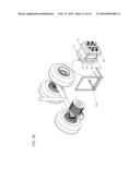 THREE-PIECE AIRCRAFT BRAKE ASSEMBLY CONTAINER AND METHOD OF USING SAME diagram and image