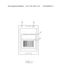 ELECTRONIC DEVICE AND METHOD FOR TRANSMITTING INFORMATION ON BARCODE BY     USING INFRARED LED diagram and image