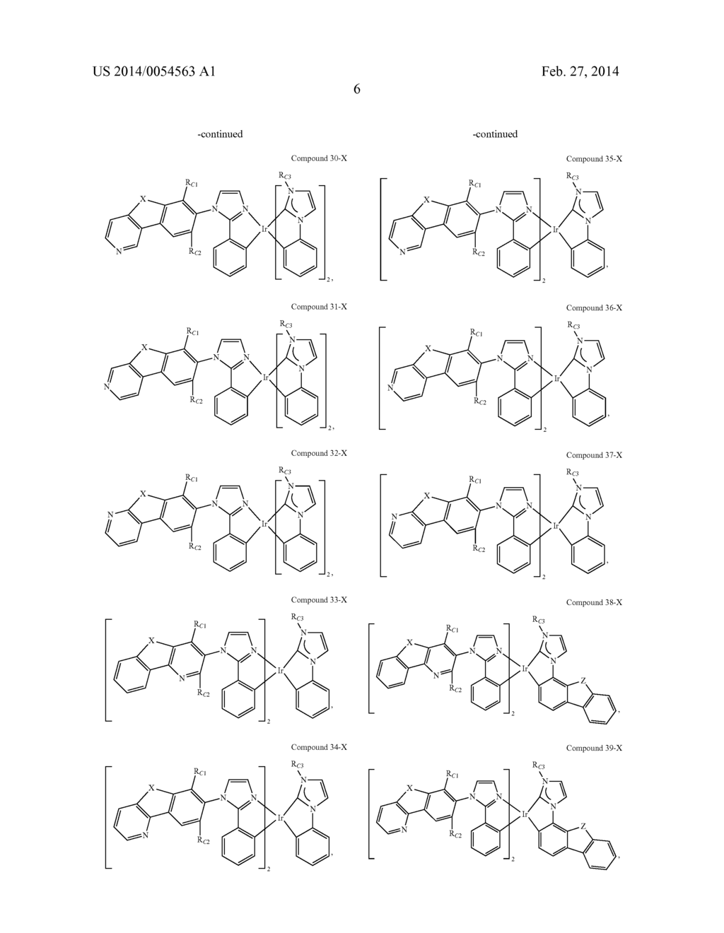 PHOSPHORESCENT EMITTERS WITH PHENYLIMIDAZOLE LIGANDS - diagram, schematic, and image 10